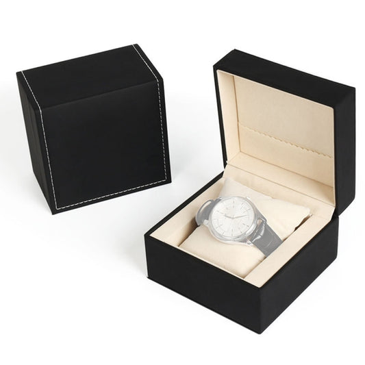 Custodia Protettiva per Orologio in PU SBH002 - Set da 2 Pezzi, Morbida e Resistente, Dimensione L (11,5x11,5x7,5 cm)