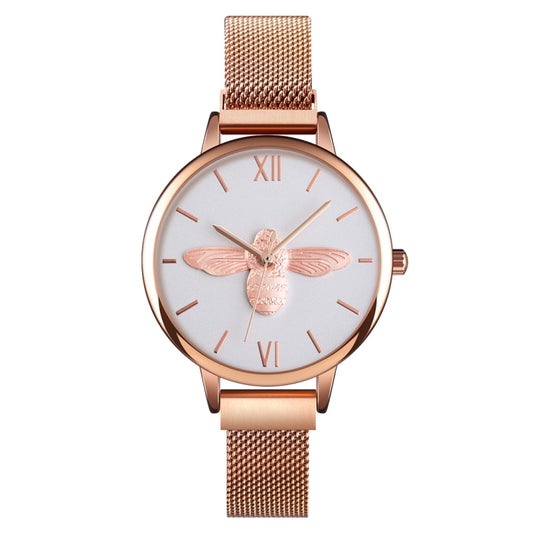 Skmei 9212 Fashion Lady Quartz Watch Student Temperamento femminile Orologio da cintura con rete di aspirazione magnetica impermeabile