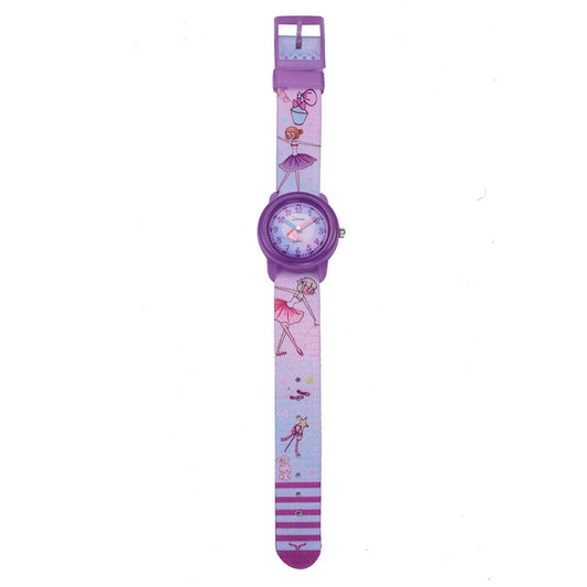 JNEW A369-86365 Orologio al quarzo cognitivo tempo impermeabile per bambini, JNEW A369-86365
