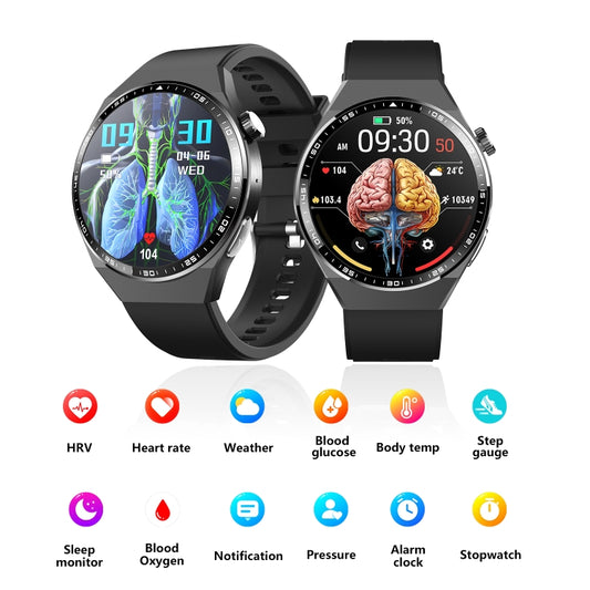 Orologio Smart SANDA con Monitoraggio ECG, Composizione Corporea, e Funzioni Avanzate di Salute e Fitness