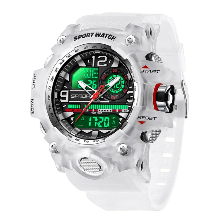Orologio Elettronico Multifunzionale SANDA per Studenti e Adolescenti - Orologio Sportivo Impermeabile con Funzione Luminosa e Doppio Display