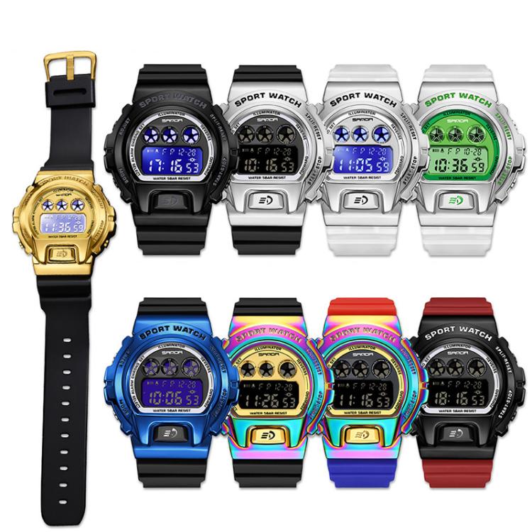 SANDA 2127 Orologio Sportivo Elettronico Impermeabile - Movimento Singolo, Colori Vari