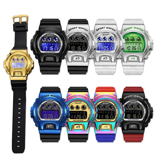 SANDA 2127 Orologio Sportivo Elettronico Impermeabile - Movimento Singolo, Colori Vari